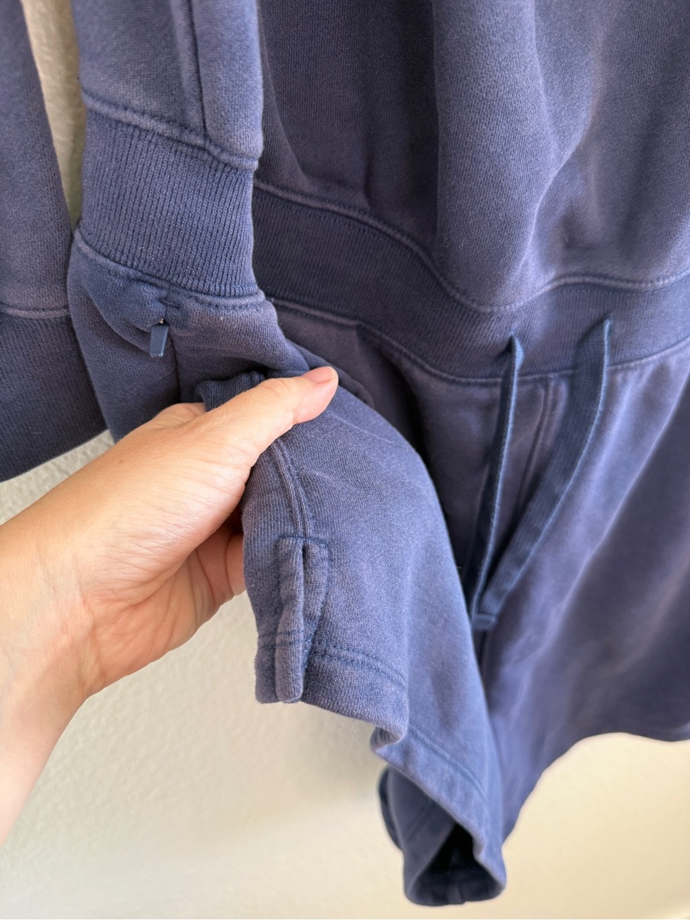 Abercrombie & Fitch YPB On The Go Slash Romper in Navy - Picture 7 of 15